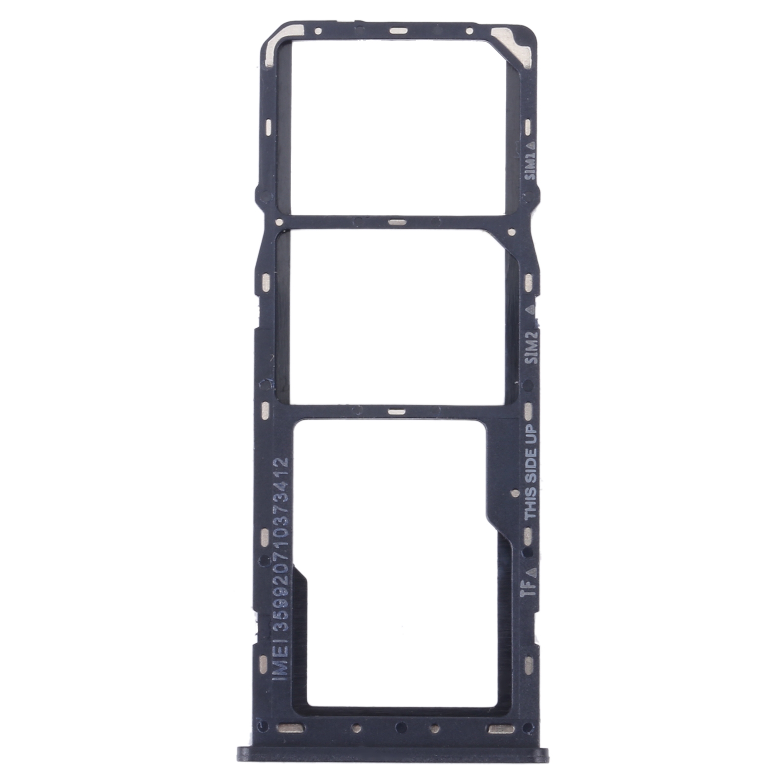 (New) For Alcatel 1V 2021 SIM Card Tray + SIM Card Tray + Micro SD Card Tray. 