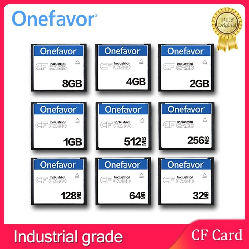 CF 32MB 64MB 128MB 256MB 512MB 1GB 2GB 4GB 8GB CF Card Memory Card Compact Flash For Computers Laptops CNC Industrial