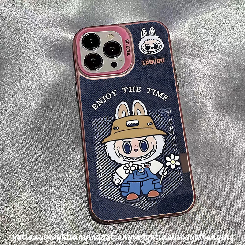 Cartoon Cool Labubu Case For Realme Note 60 50 C15 C55 C35 C63 C12 C67 C61 C11 C53 C65 C25 C21 C17 C21Y C31 C51s C33 C51 C30 C20A C20 9i 5s 7i 5 8i 5i 11 C25Y Narzo N63 Couple Case. 