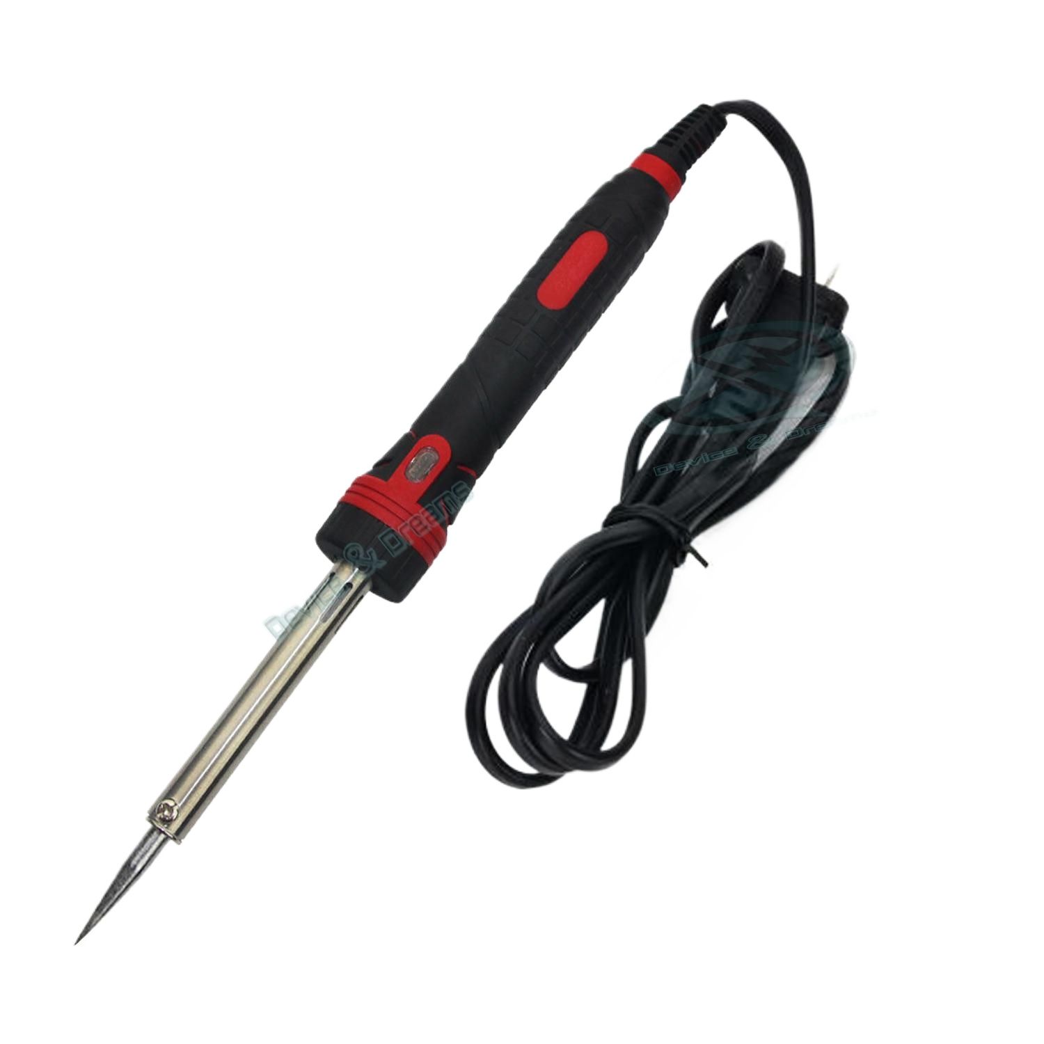 Soldering Iron 60W Tatal Soldering iron with indicator 220V 60Watt Red and Black Hi-Quality Soldering iron