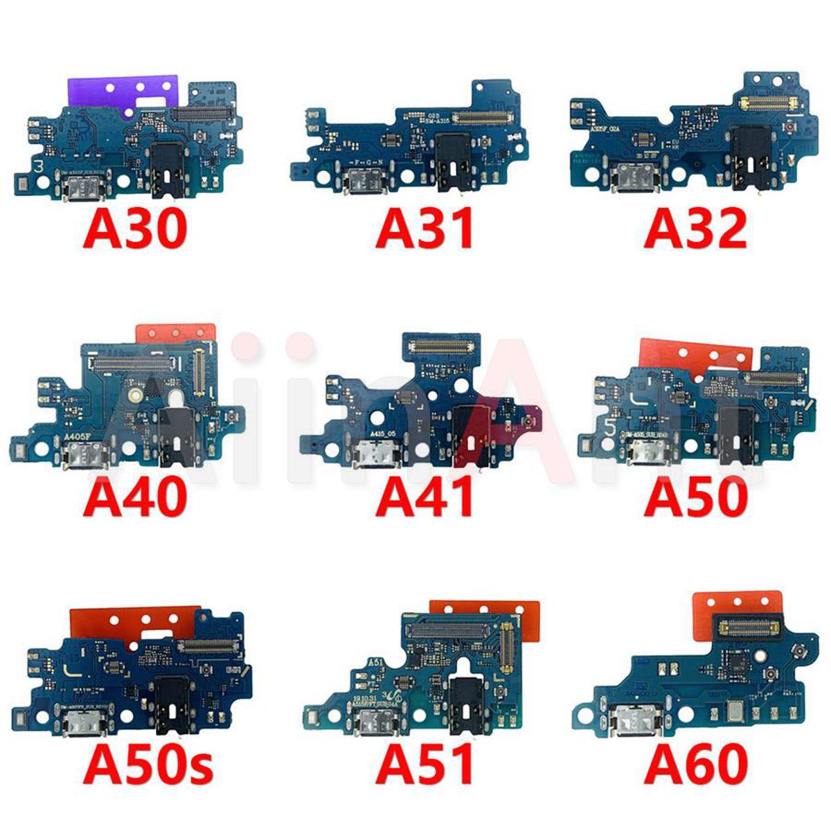 Original USB Charger Sub Connector Board Dock Charging Flex Cable For Samsung Galaxy A30 A30s A31 A32 A305F A307F A315F A325F