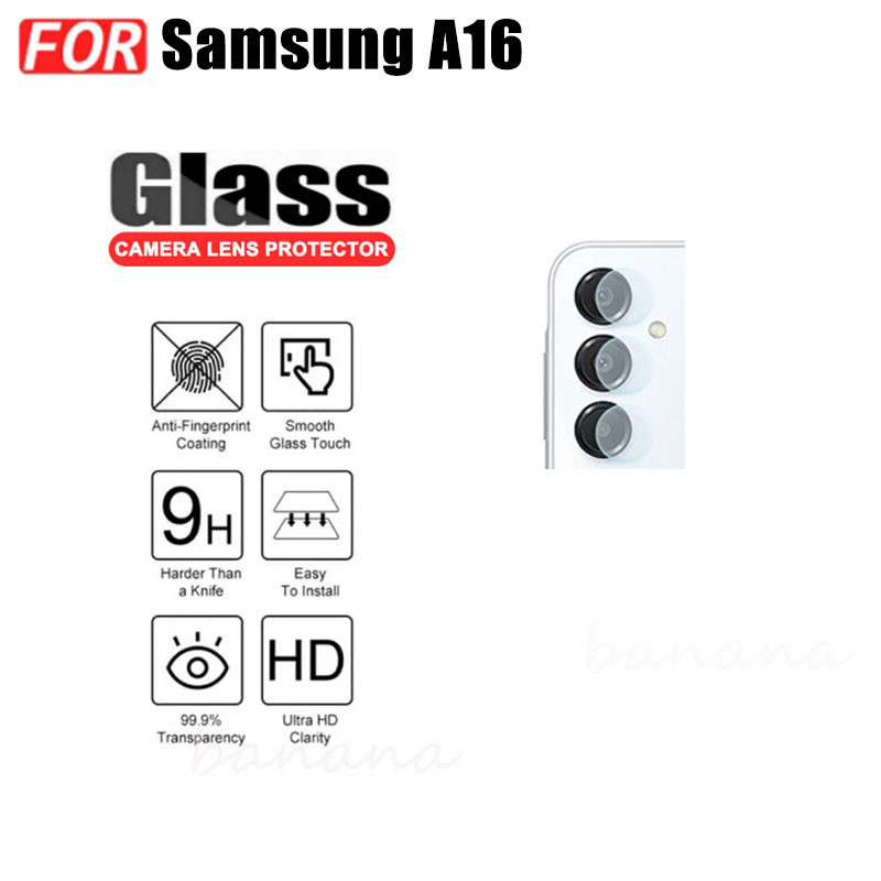 Samsung A16 A 16 Tempered Glass 3 in 1 Screen Protector for Samsung A06 Tempered Glass with Camera Lens Glass Protector. 