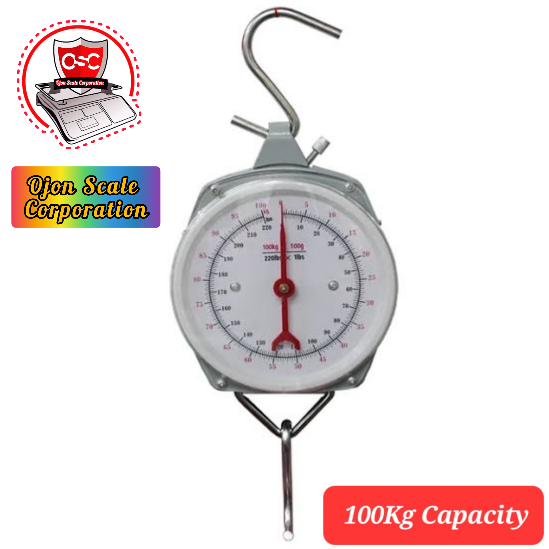 Analog Hanging Scale 200Kg/150Kg/100KgCapacity. 