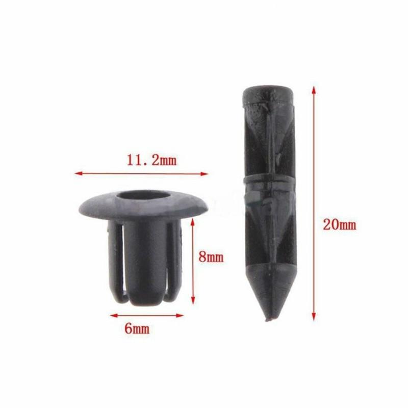 1Pcs Plastic Rivet Bike Fairing Trim Panel Fastener Clips Clip Rivet Y15 R25 R15 RS150 LC135 NVX NMAX XMAX VARIO VF3i RFS150 Plastic Clip Car Body Retainer Push Pin Trim Rivet Panel Mould Tool Push Fit Plastic Bumper Side Skirt & Grill Rivet Fastener. 