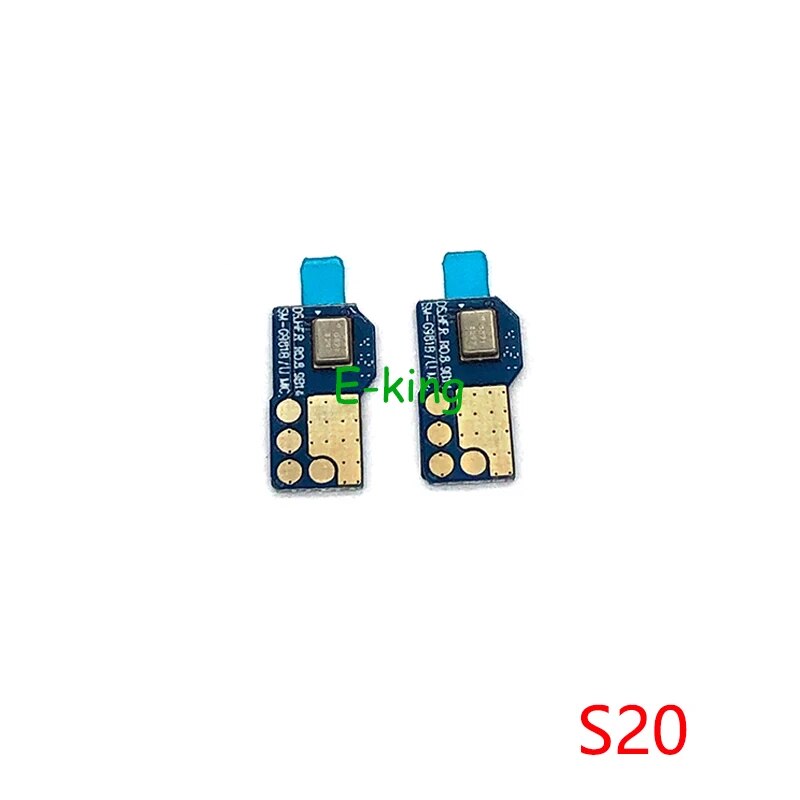 For Samsung Galaxy S20 Plus Ultra Note 20 Microphone Module Element Noise Reduction Mic Flex Cable Replacement Part. 