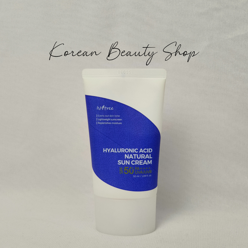 Isntree Hyaluronic Acid Natural Sun Cream. 