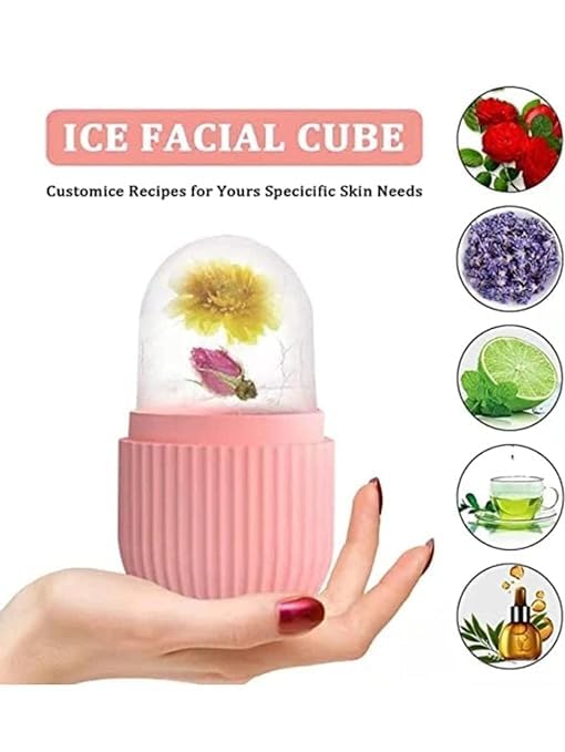 silicone face ice cube mold for Beauty and Skin Care silicon face ice roller