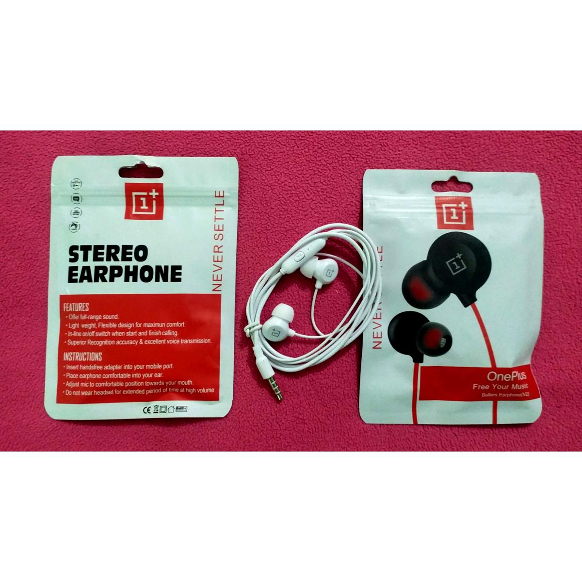 Bullers Earphone Oneplus Never Settle Headphones VEV One Plus