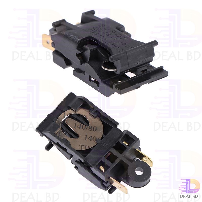 Electric Kettle Switch 250V 16A Thermostat Temperature Control Self-Cut Off Boiler Steam Jump Switch. 