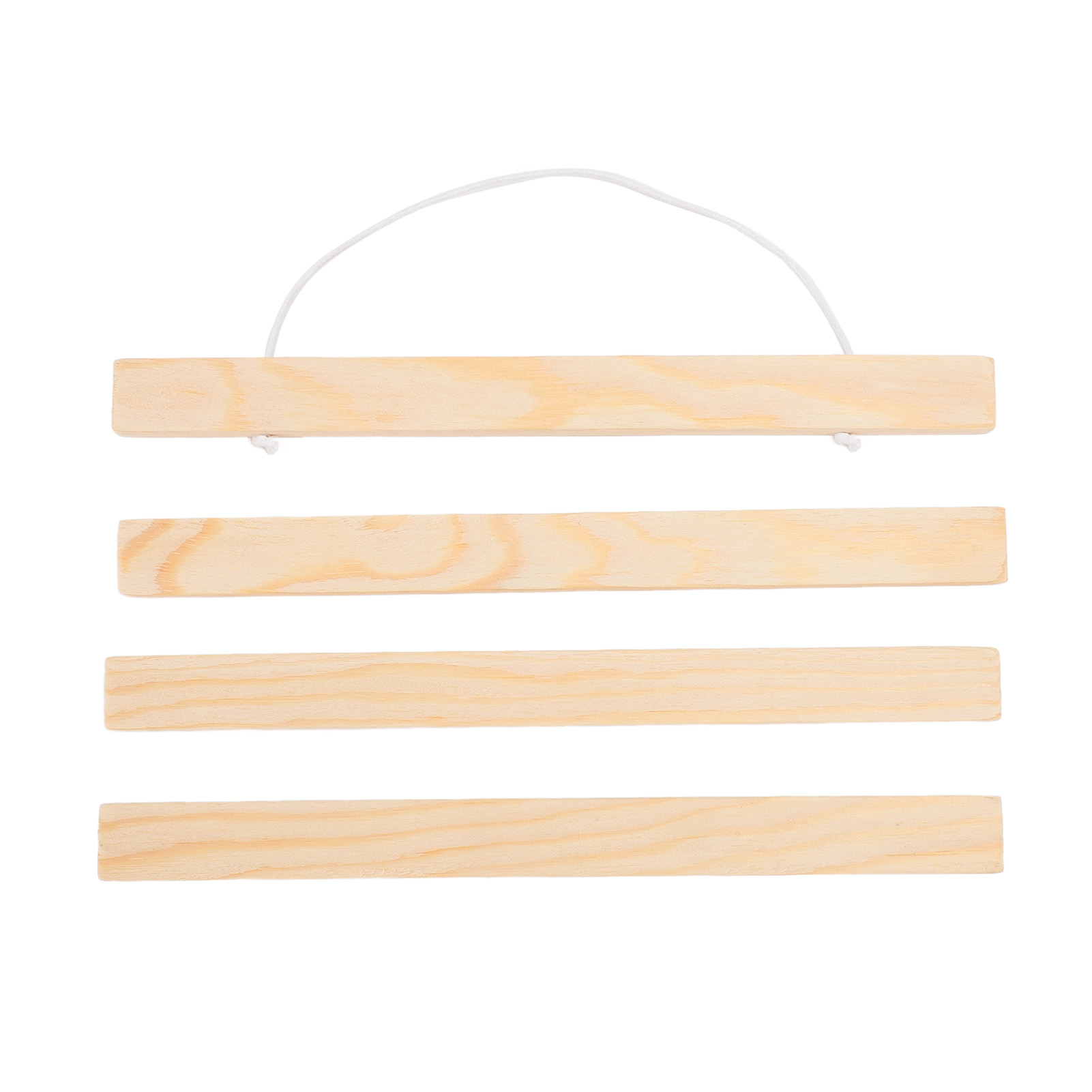 Magnetic Poster Frame Hanger Reusable Easy To Install Easy Operation Wood Poster Hanger Pine Replaceable for Maps for Pictures. 