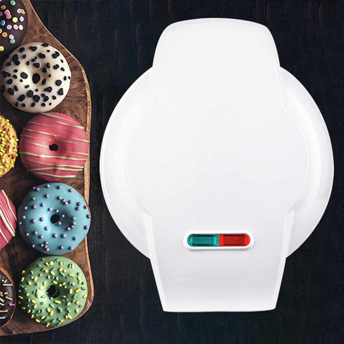 1 PCS Mini Donuts Machine Donut Maker Machine DIY Home Use Mini Doughnut Maker 110V White US Plug