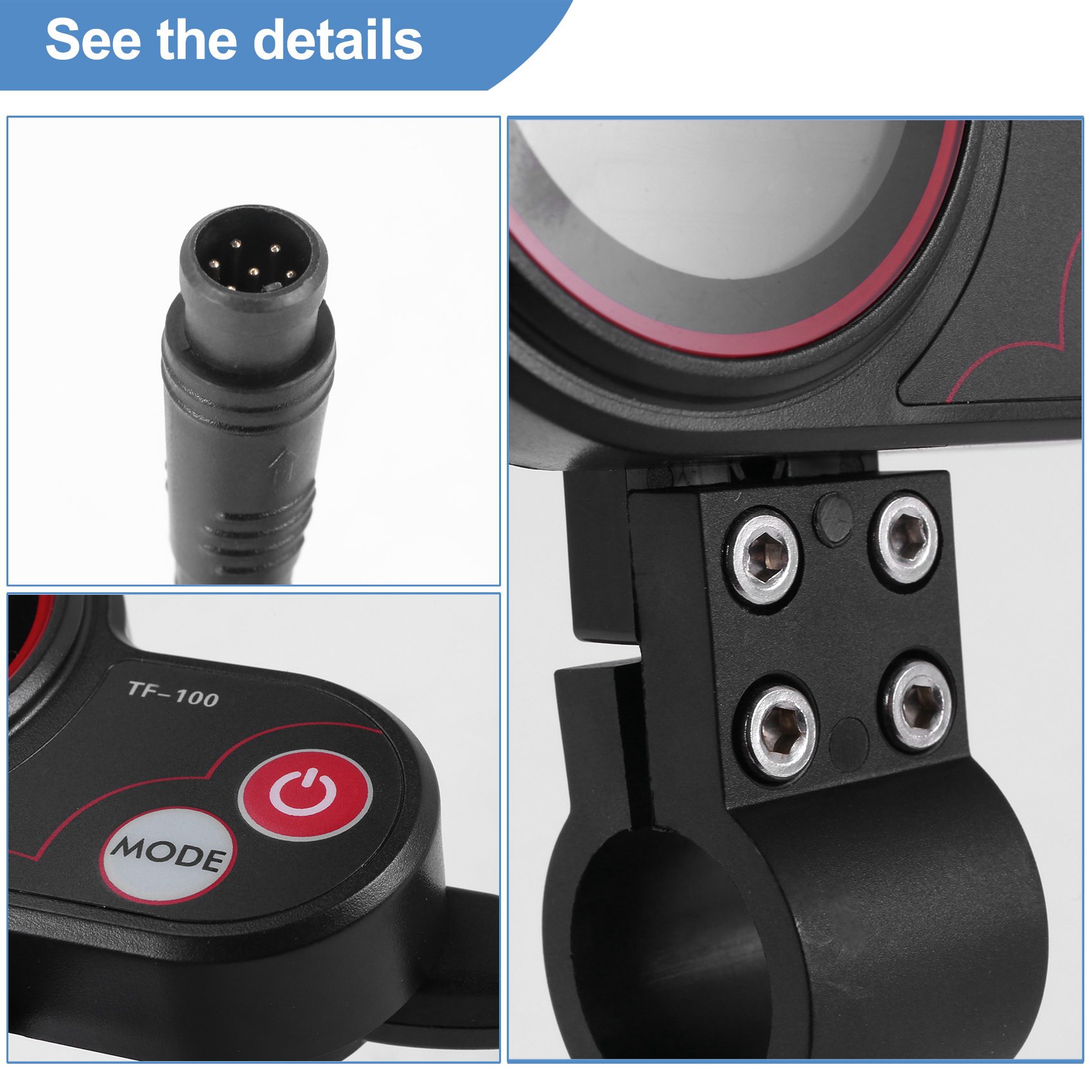 For Electric Scooter Controller Component TF-100 Display. 