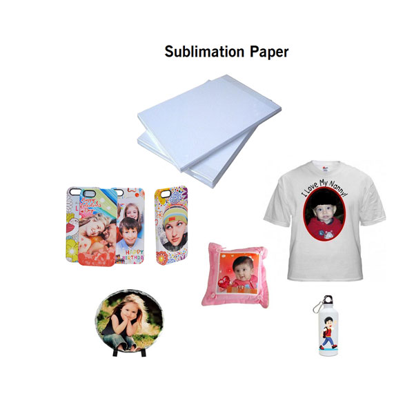Sublimation Transfer Paper 100 Sheets A4 Heat Transfer Paper for Textile Mugs Plates Tiles Printing. 