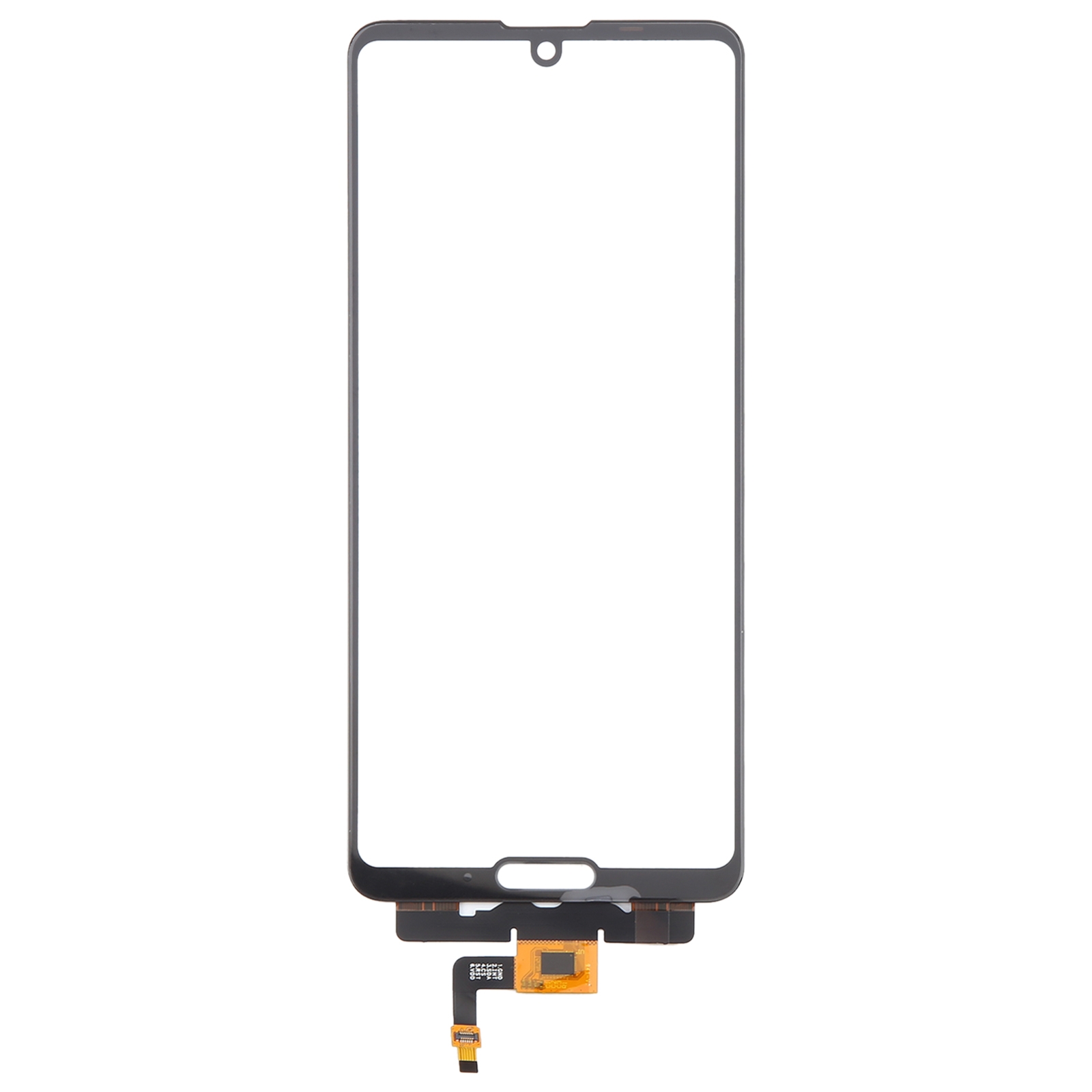 For Sharp Aquos R5G Touch Panel (Black). 