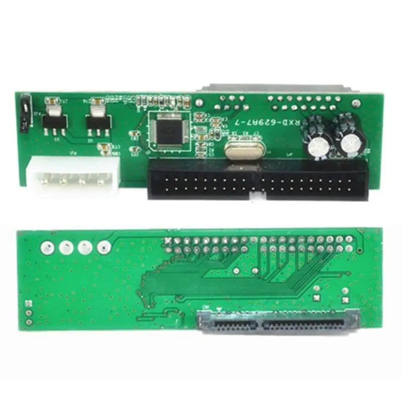 Pata IDE to Sata Hard Drive Adapter 3.5 HDD Parallel to Serial ATA Converts SATA to PATA/ATA/IDE/EIDE Converter Adapter Card
