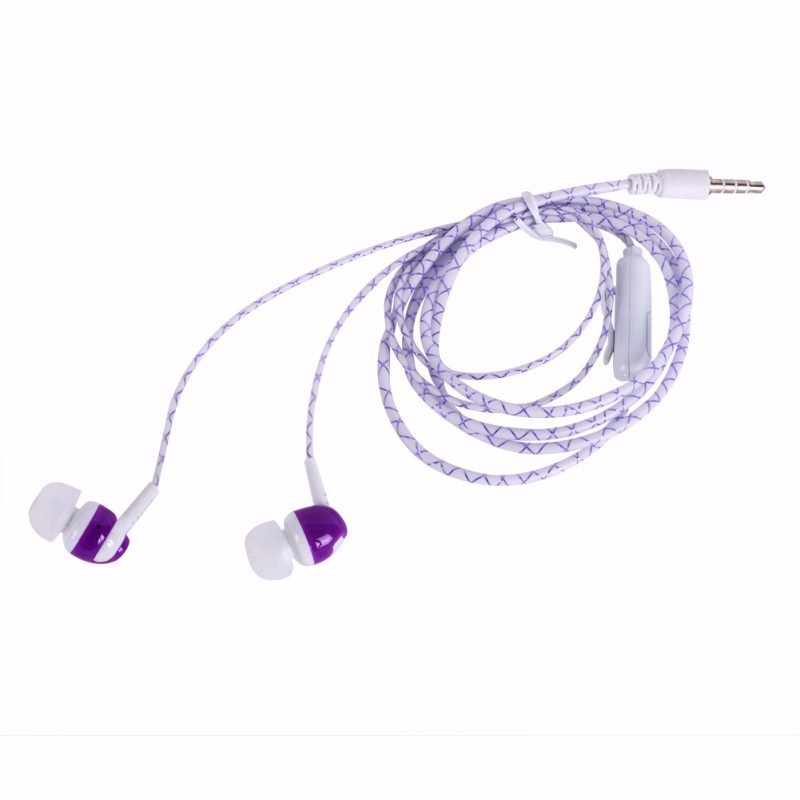 Glow In The Dark Earphones Luminous Headset Flash Light Glowing Earbuds. 