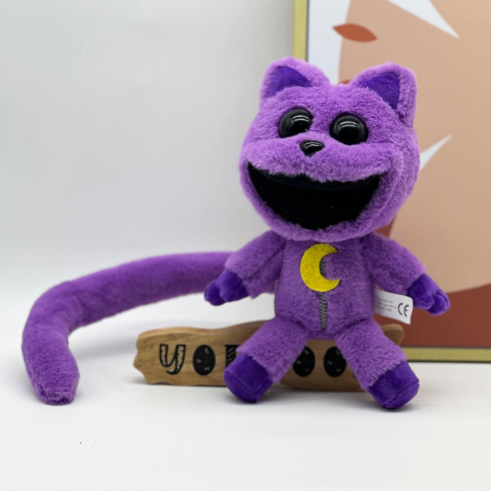 Smiling Critters monster catnap Plush Toy Cat Nap Dogday And Catnap Catnat Scary Animals Purple Cat Doll Soft Stuffed PillowToy. 