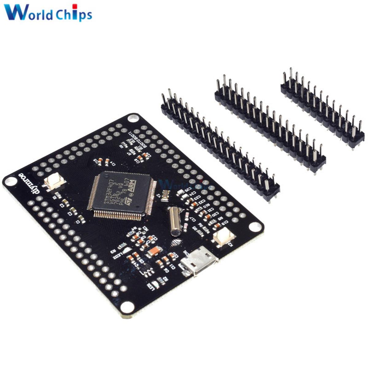 【happy one】STM32F407VGT6 Discovery ARM Cortex-M4 32bit MCU Core CPU FPU Core Development Breakout Micro USB diy electronic