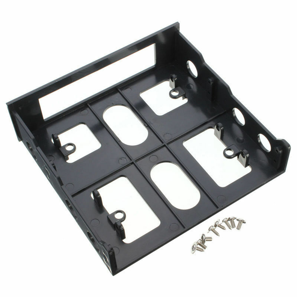 3.5 To 5.25 Floppy To Optical Drive Bay Mounting Bracket Converter For Front Panel Hub Card Reader Fan Speed Controller. 
