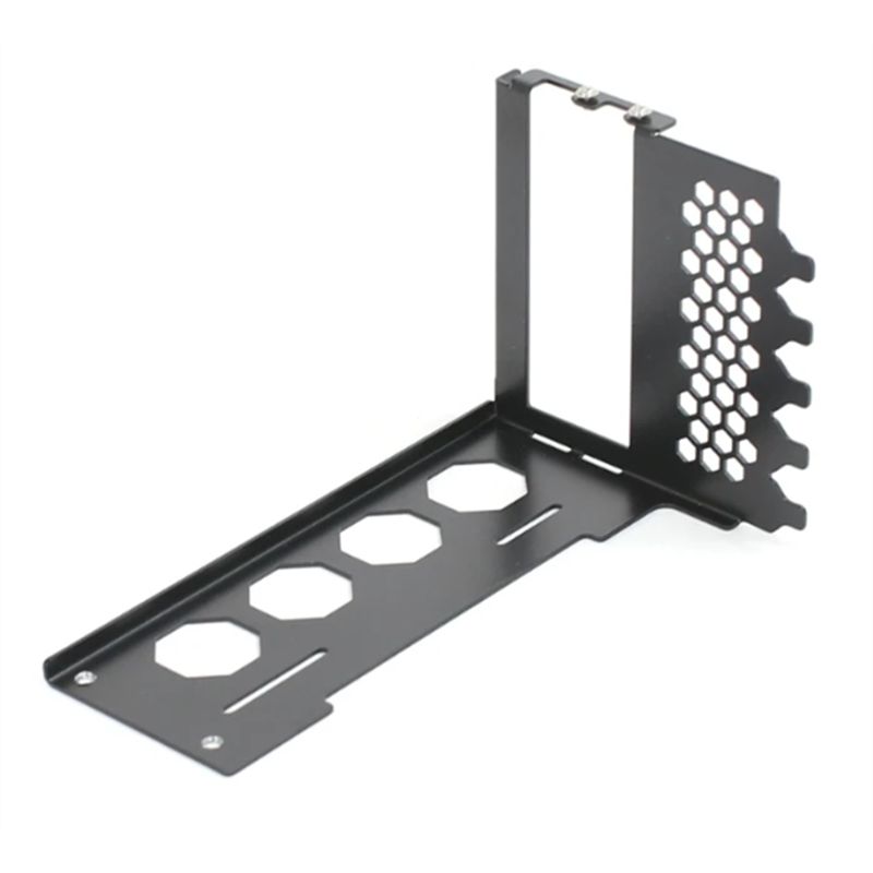 Vertical GPU Mount Bracket Graphics Card Holder, Video Card VGA Support Rack Metal Support for DIY Computer Easy Install (B). 