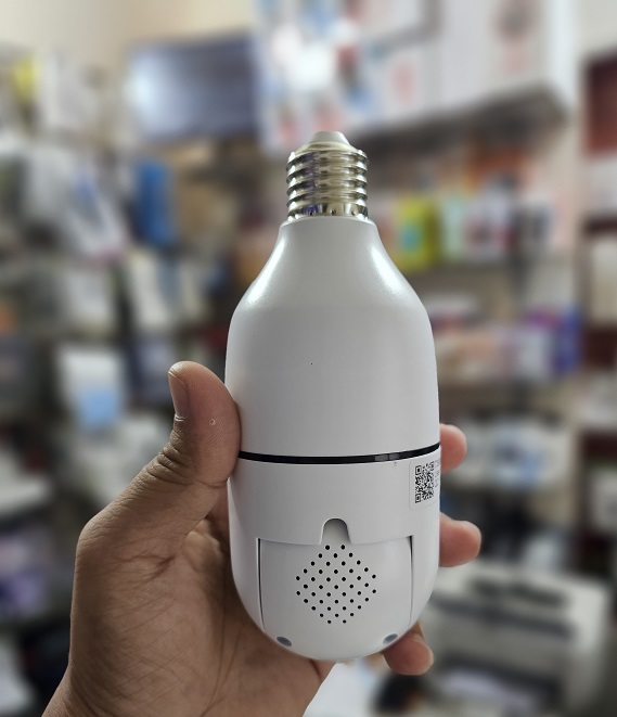 V380 Pro Bulb Wifi Camera E27A Dual Lans Rotatable 360. 