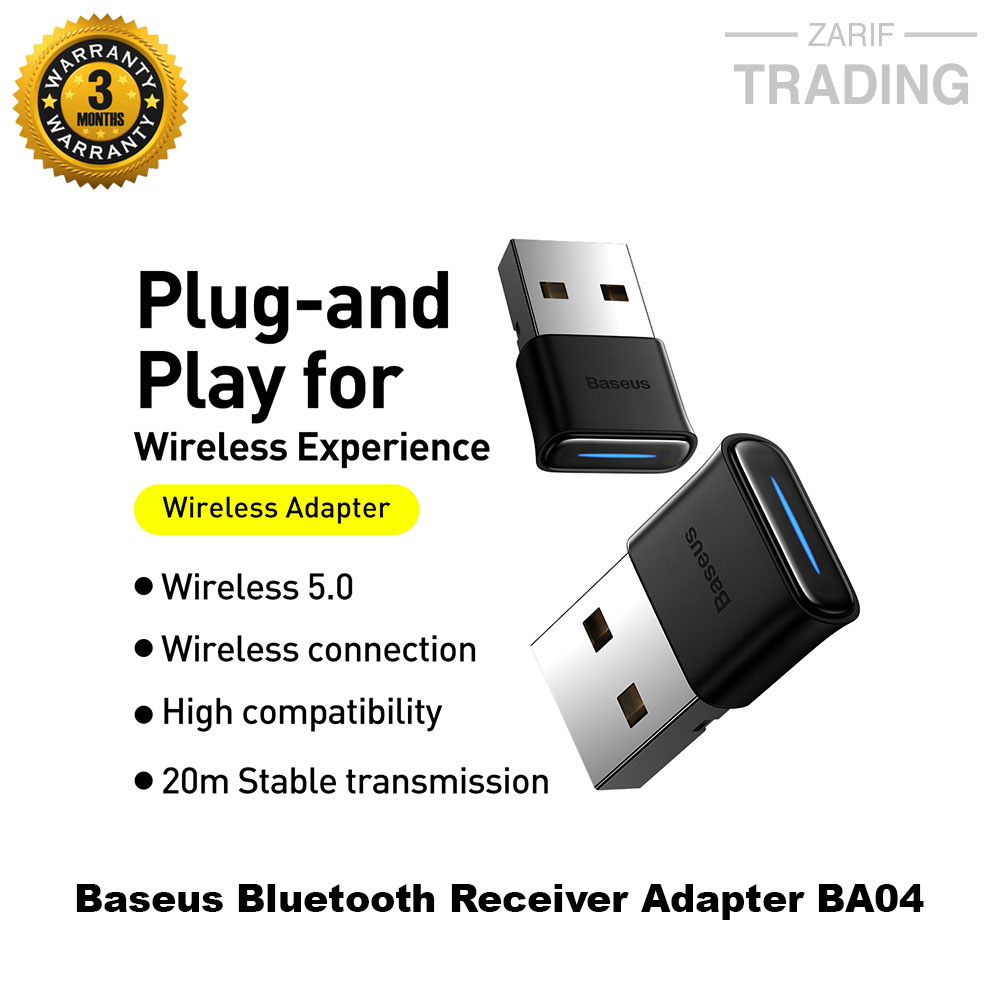 Baseus BA04 USB Bluetooth Adapter Bluetooth 5.0 For PC Bluetooth dongle