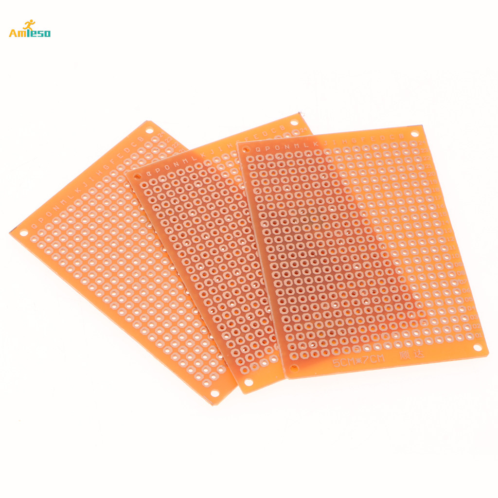 10pcs 5x7cm Prototype Universal Board Blank Printed Circuit Board DIY. 