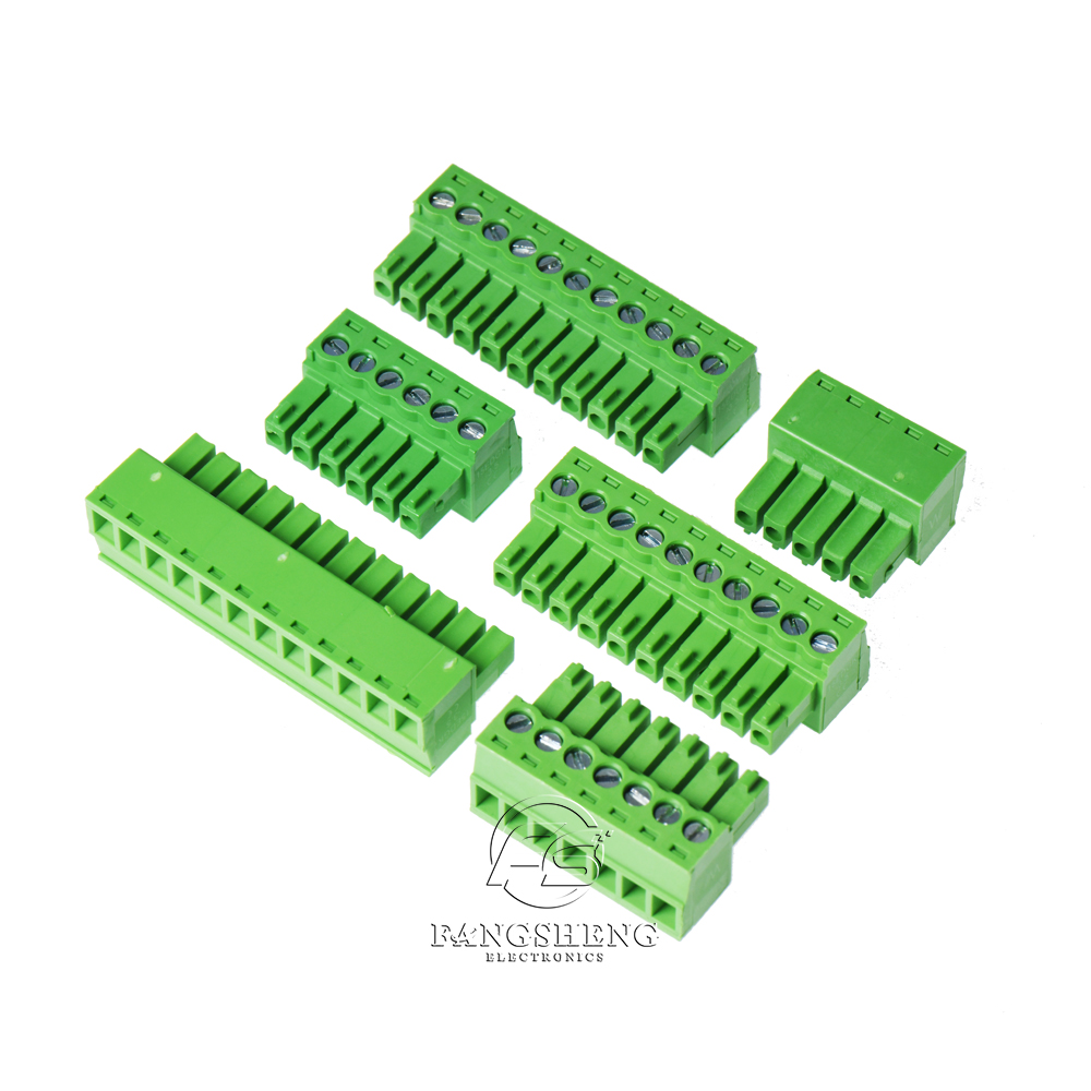 10pcs 15EDG KF2EDGK-3.5mm -2/3/4/5/6/7/8/9/12/18/24P/plug 30eisure time 0V/8A3.5mm spacing plug-in terminal block 15EDG KF2EDG 3.5mm. 