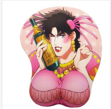 JoJo's Bizarre Adventure Joseph Joestar 3D Bust Mouse Mat Mouse Pad -. 