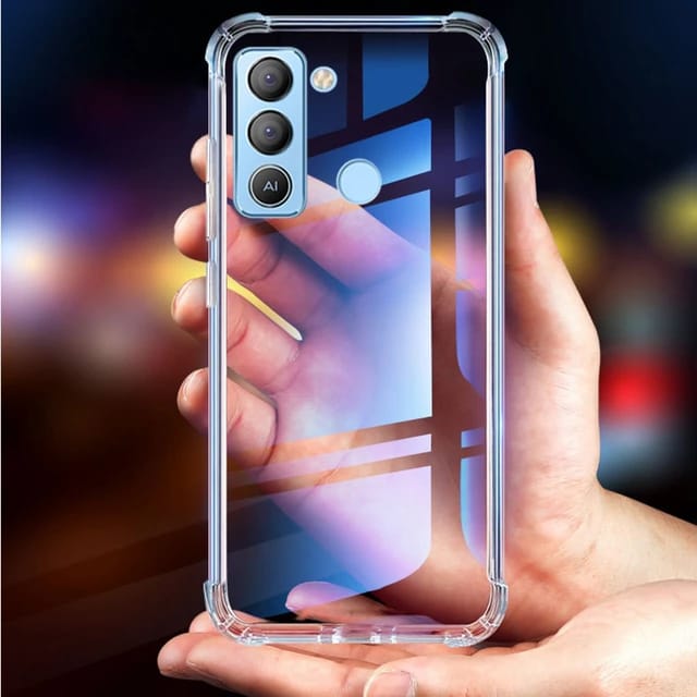 For Tecno Pop 5 Lite Soft Transparent Bumper Case Back Cover Tecno Pop 5 Lite back cover