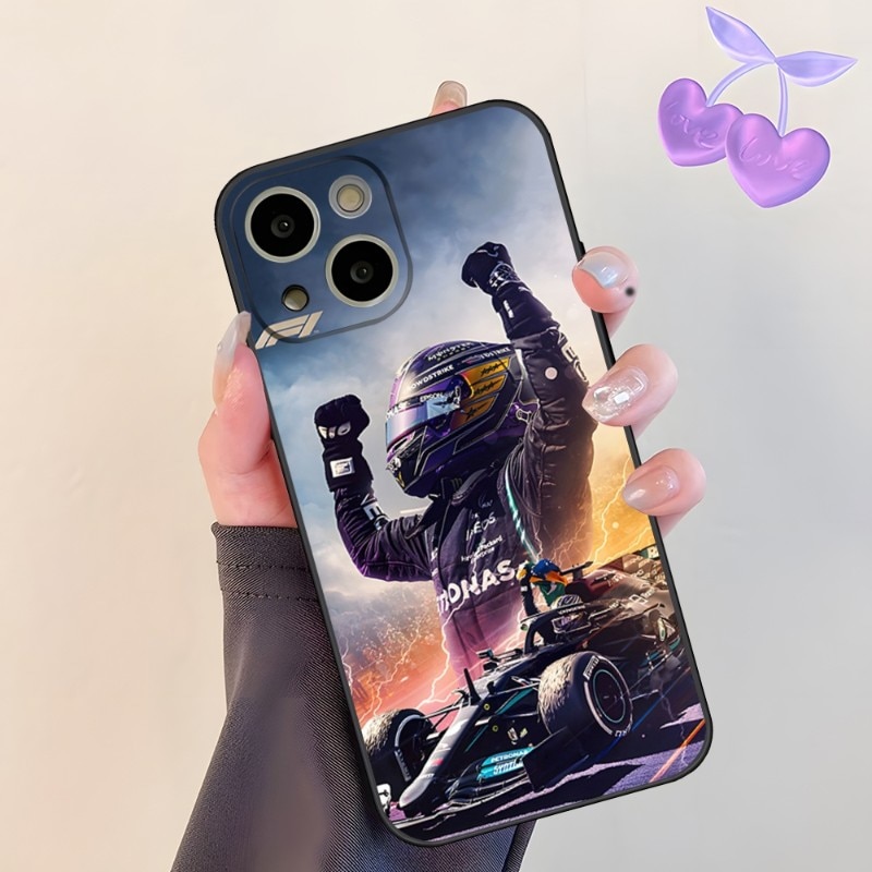 F1 Racing Lewis Hamilton 44 Phone Case For 14 Pro Max For Apple Iphone 13 14 12 Mini 11 Xr X Xs Pro Max 8 6s 7 6 Plus Back Cover. 