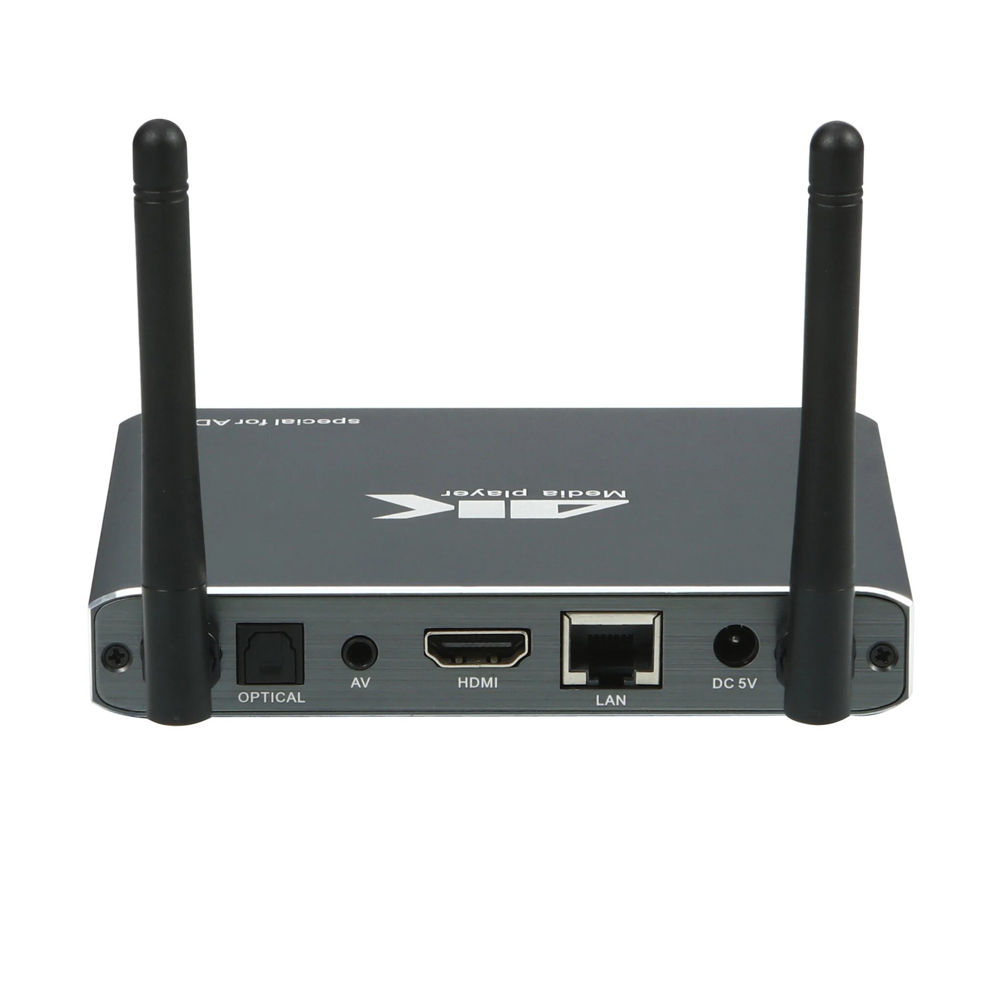 Autoplay Full HD 4K Media Player With Wifi TF Card USB Disk HDD External Multi-Media Video Advertising AD Player Wireless TV Box. 