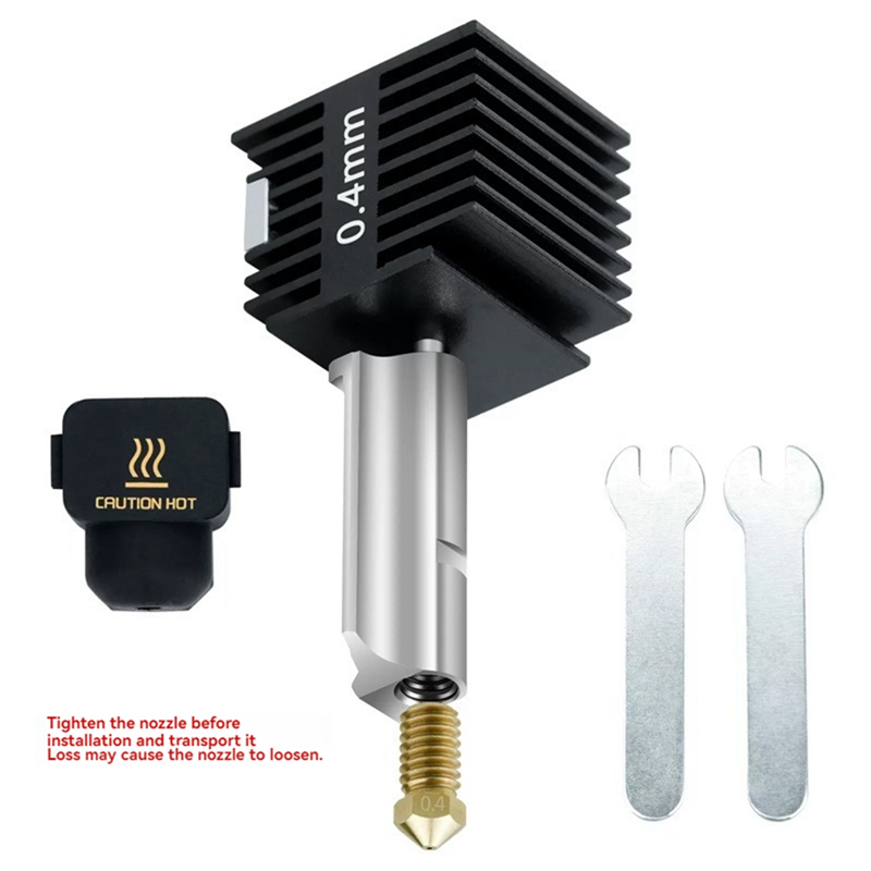 For Bambu Lab A1/A1 Mini Hotend Kit Brass Nozzle for Bambu Lab A1 3D Printer Hotend. 