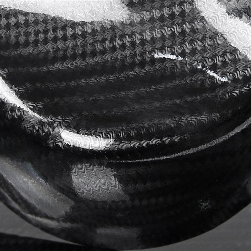 Black Fashion 6D Carbon  Fiber Vinyl Sticker For Motorcycle Car Lpod 152X10 CM. 
