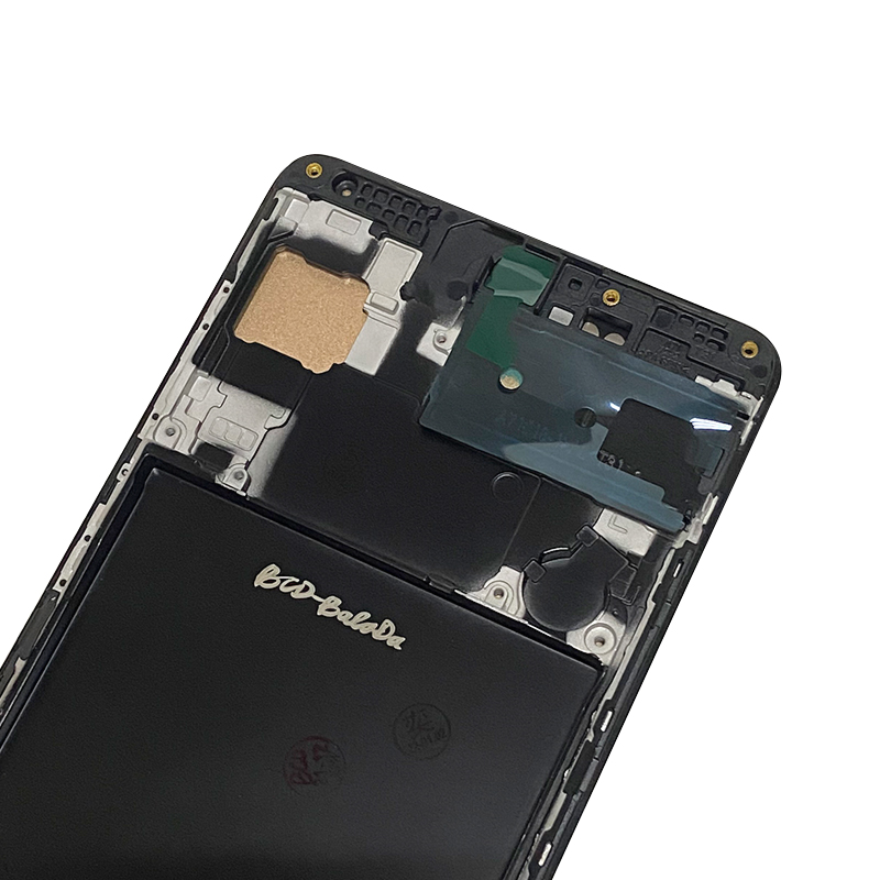 LCD With Frame For Samsung Galaxy A71  A715F A715F/DS Display Touch Screen Digitizer Assembly Replacement Parts. 