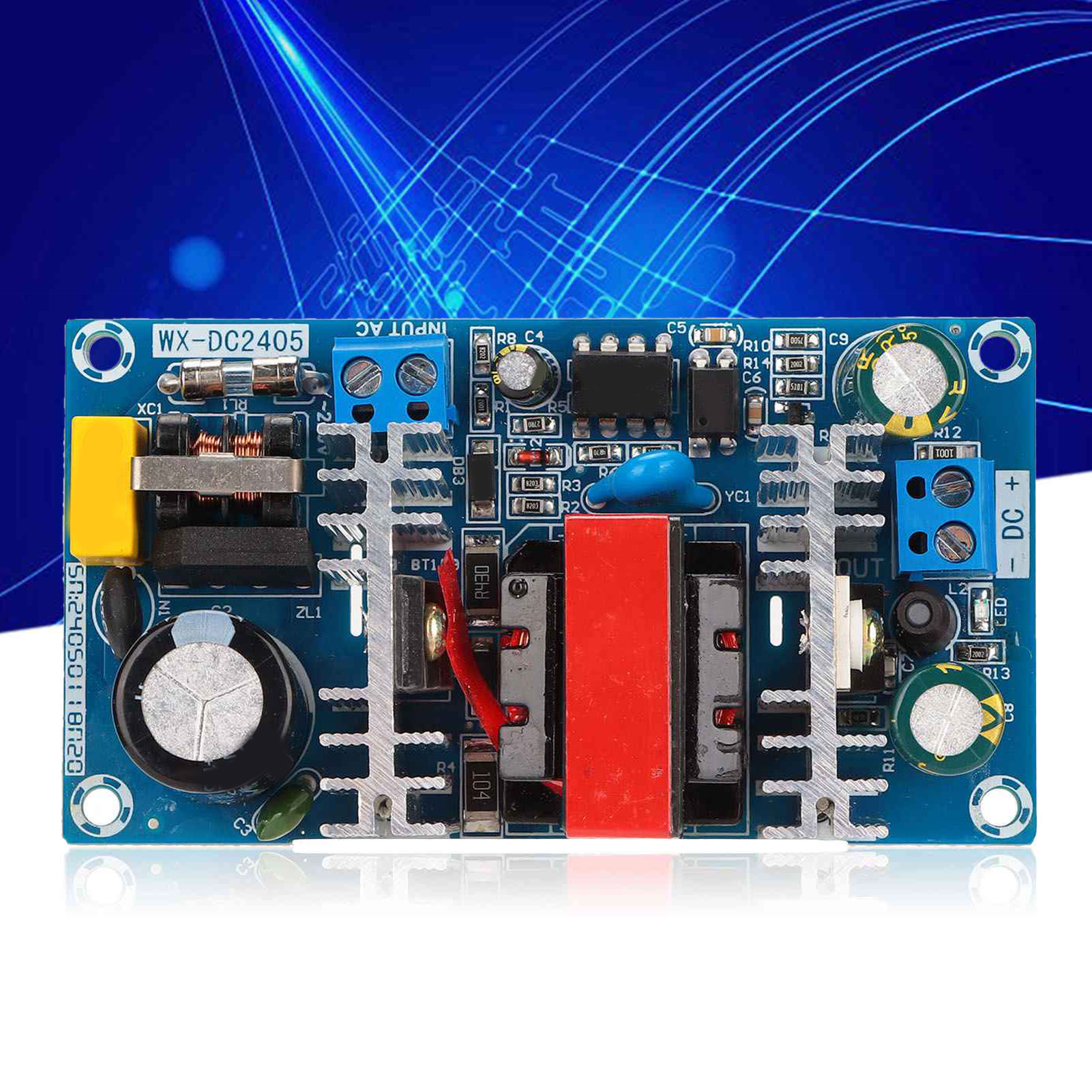Voltage Converter Board, Switching Power Module Compact Size Circuit Protection for Industrial Control Equipment. 