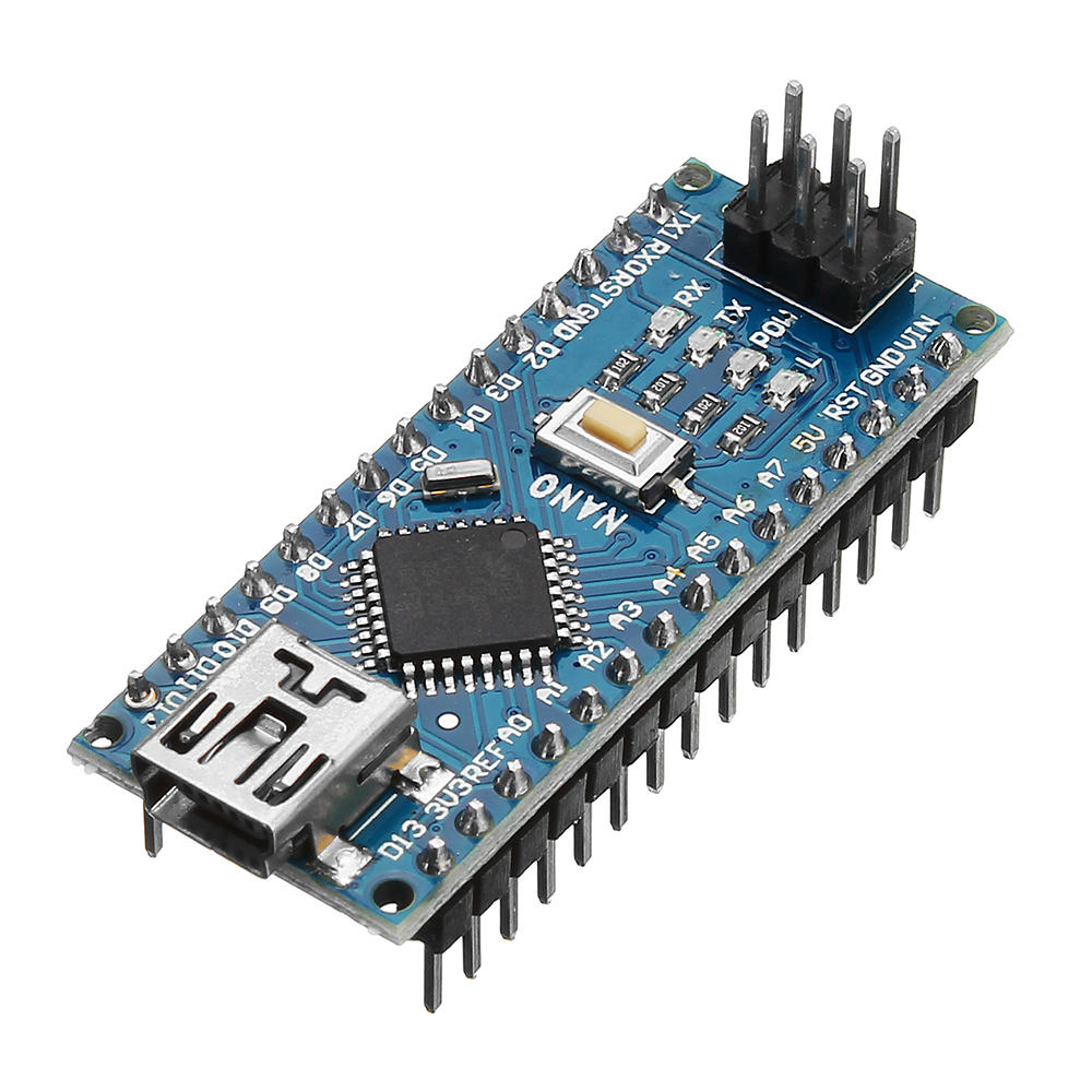 Arduino Nano V3 ATMEGA328 Microcontroller Development Board With USB Cable For Electronic Projects. 