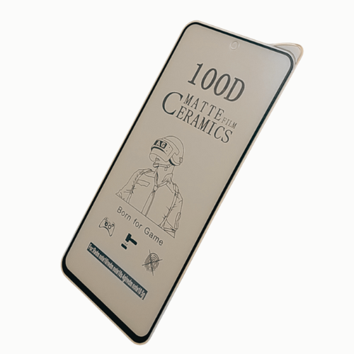 Matte Ceramic Film Screen Protector I XIAOMI REDMI NOTE 10S 4G / REDMI NOTE 10T 5G I Matte Finish Full Coverage Screen Guard Protector Screen Protector (It's Not GLASS). 