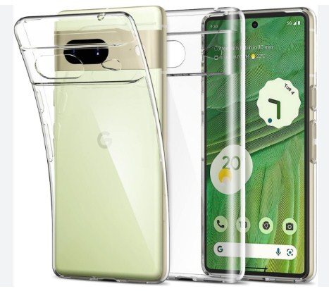 For Google Pixel 7 Pro Back Case Phone Case Crystal Clear Ultra Thin Slim Fit Soft Tpu Transparent Silicone Rubber Back Cover GooglePixelPro Back Case Clear Soft Tpu Case For Pixel7Pro