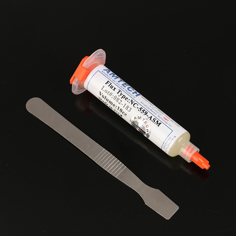 1 Set Solder Flux 10cc Flux NC-559-ASM-UV Solder Paste For Phone LED BGA SMD PGA PCB Repair + Needles Rework Tools Tetuo. 