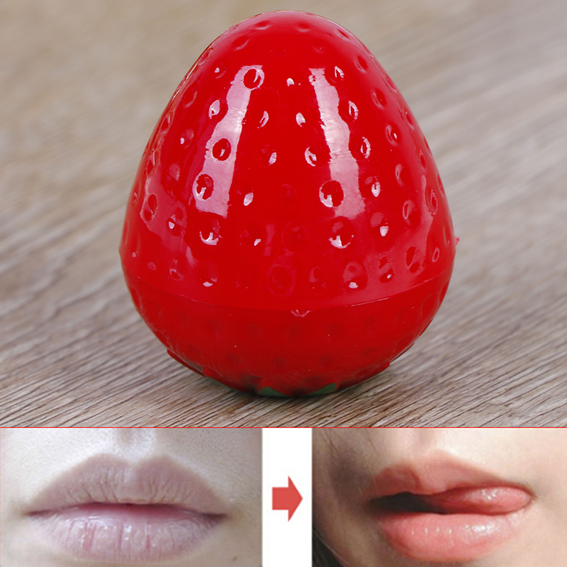 Lip Gloss Natural Strawberry Lip Balm Prevents Anti-cracking