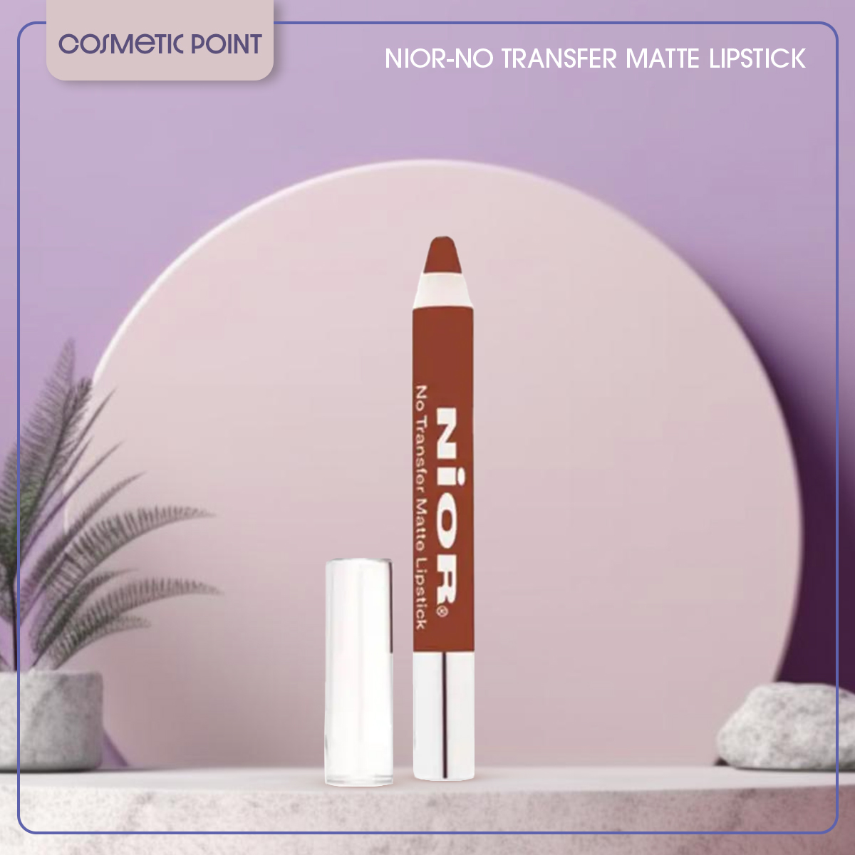 NIOR-NO TRANSFER MATTE LIPSTICK 02