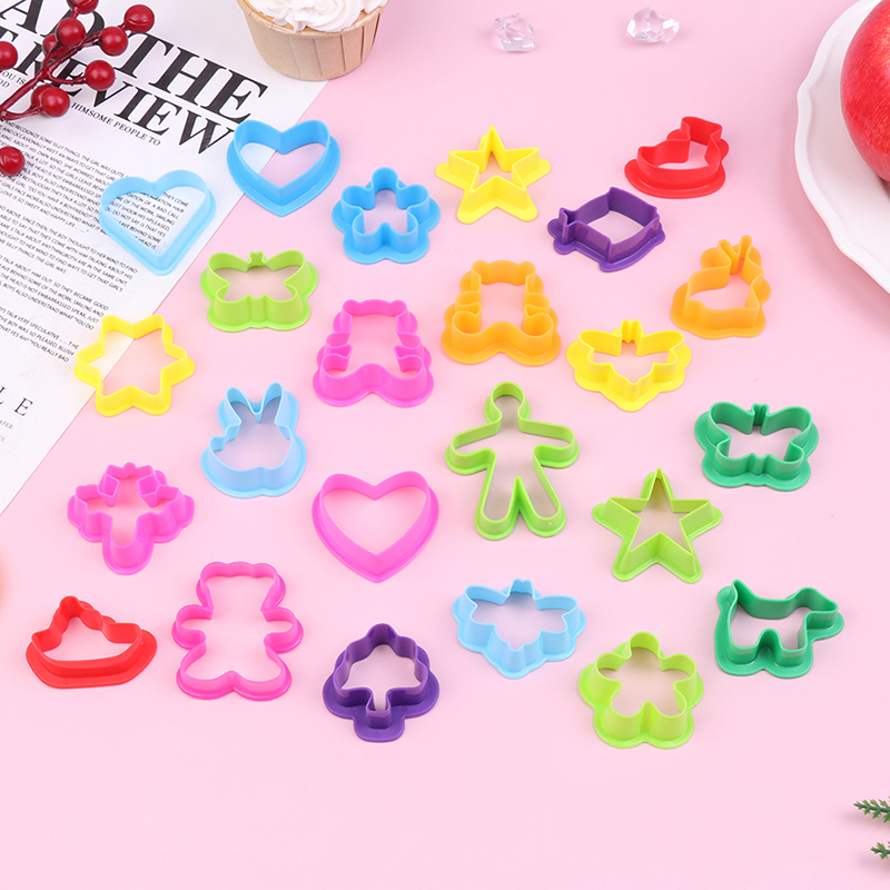 12Pcs/Pack Cake Tools Cartoon Cute Sushi Cookie Cutter Fondant Tool Topper Cake Mold Decoration DIY Baking Tools MJD. 