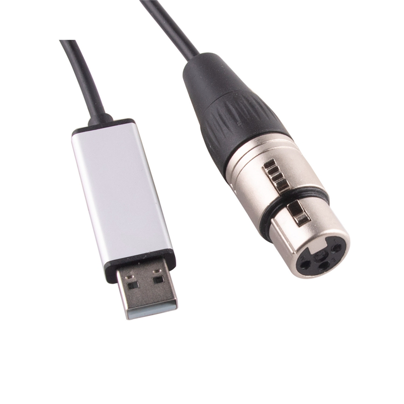 FTDI FT232RL USB TO DMX512 DMX 512 Controller RS485 Dongle Interface Adapter Converter Cable for Freestyler Lightkey. 