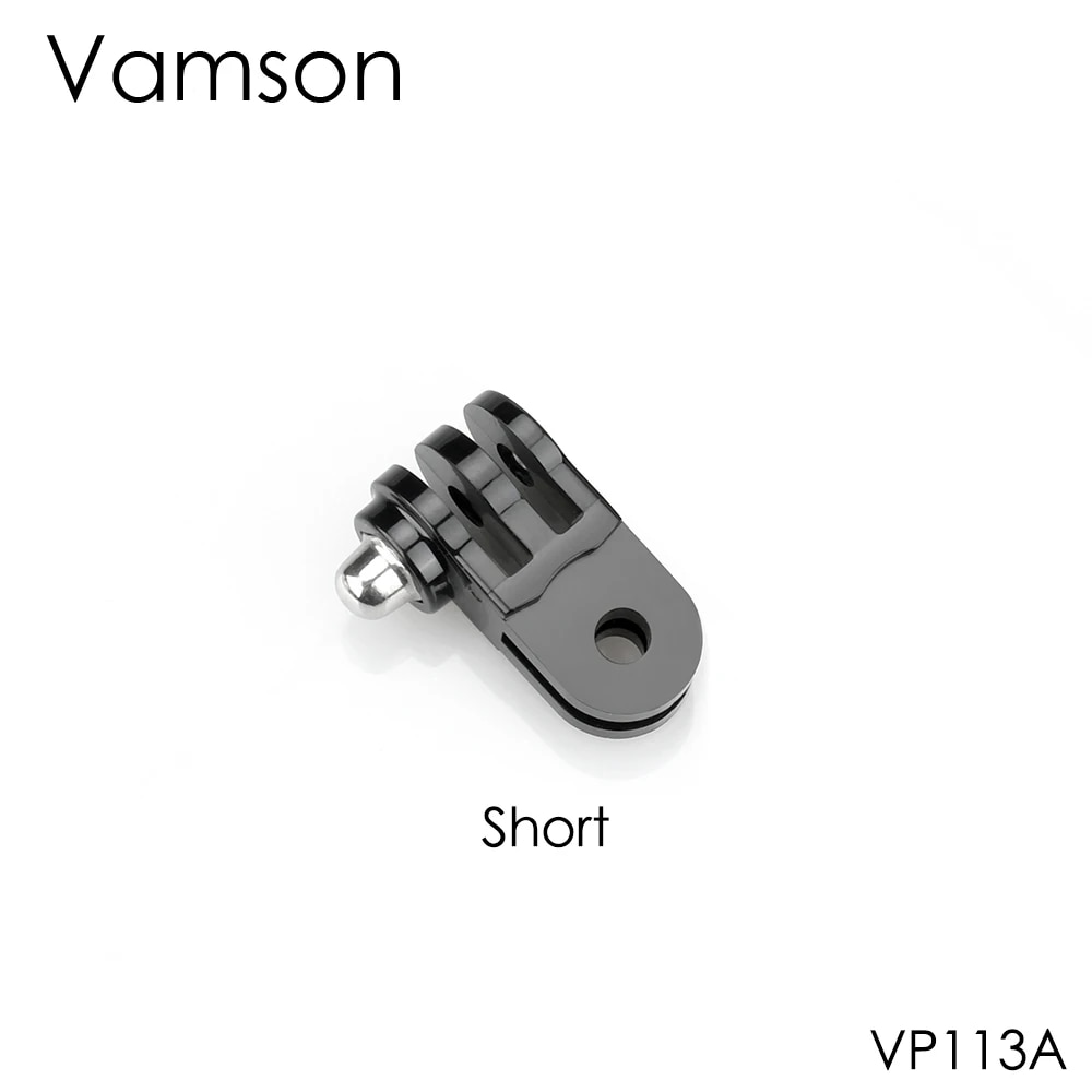 Vamson for GoPro Hero 8 7 6 5 4 Accessories Ways Adjustable Pivot Arms for Xiaomi for DJI OAMO Action SJ4000 Helmet Bracke VP112
