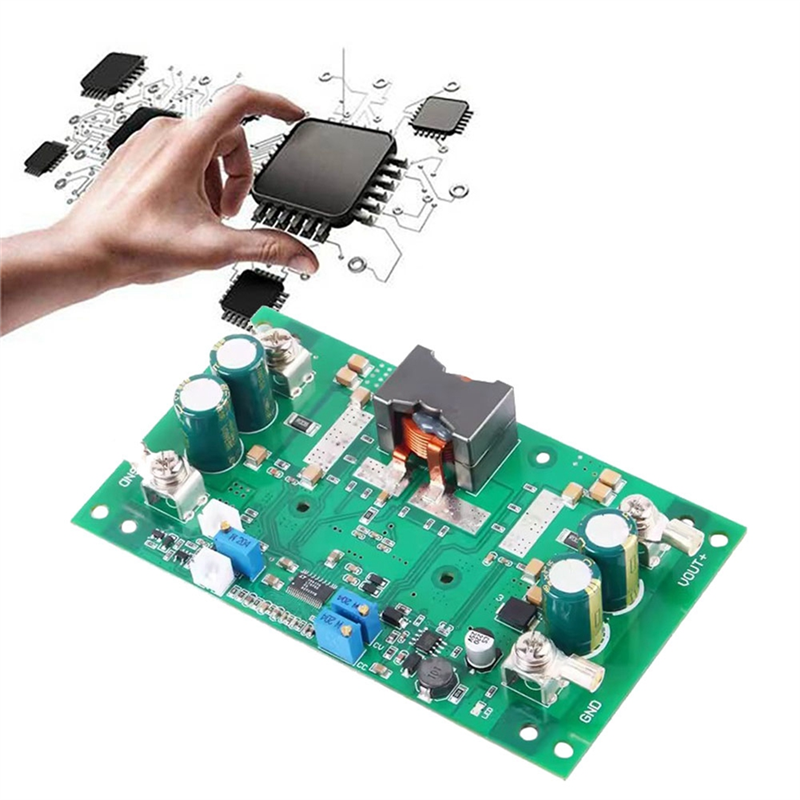 LT8705 Automatic Lift Module 600W Voltage and Current Adjustable LT8705 Solar MPPT CC-CV Charging Board Easy to Use. 