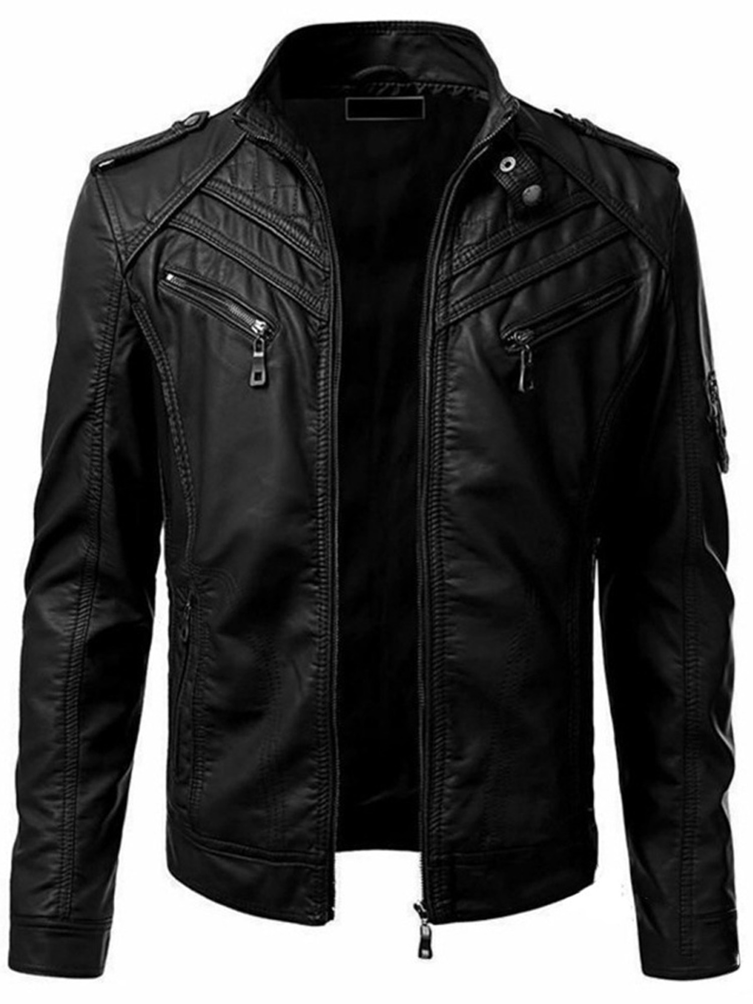 collar zipper jacket