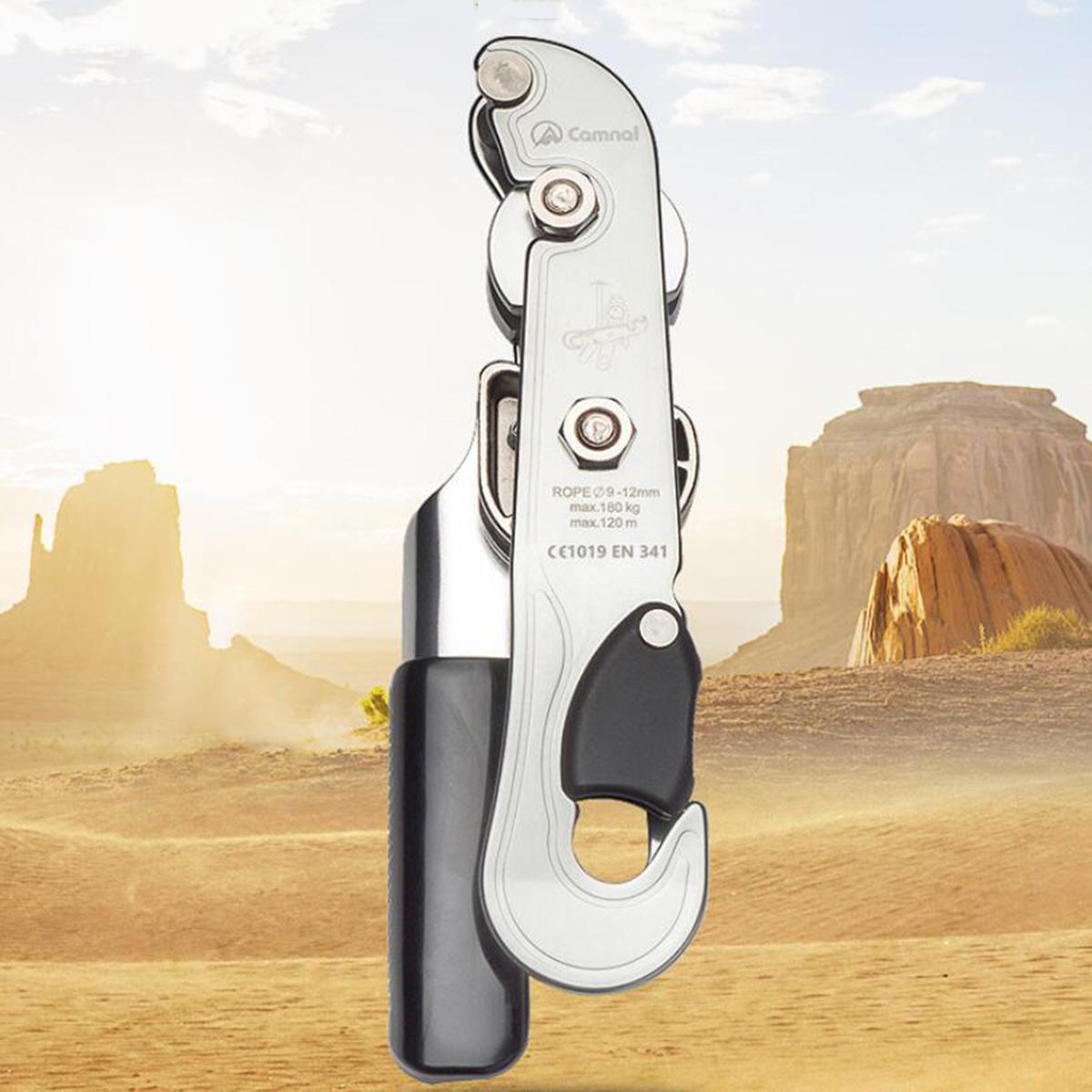 Nax Stop Single Brake Descender Assisted Climbing Rope Access Self-Braking
