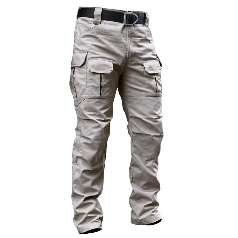 Archon Outdoor  Pants Men's New Winter Waterproof Multi-cket Cargo Pants    Work Trousers. 