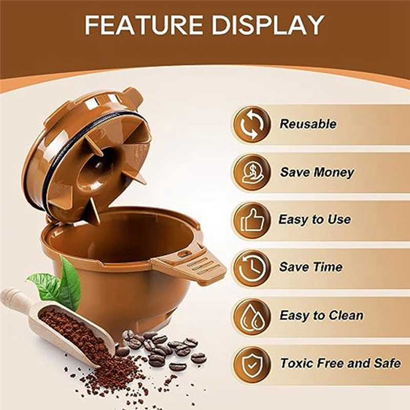 Coffee Maker Filter Basket Coffee Maker Accessories Reusable Single Coffee Filter for. 